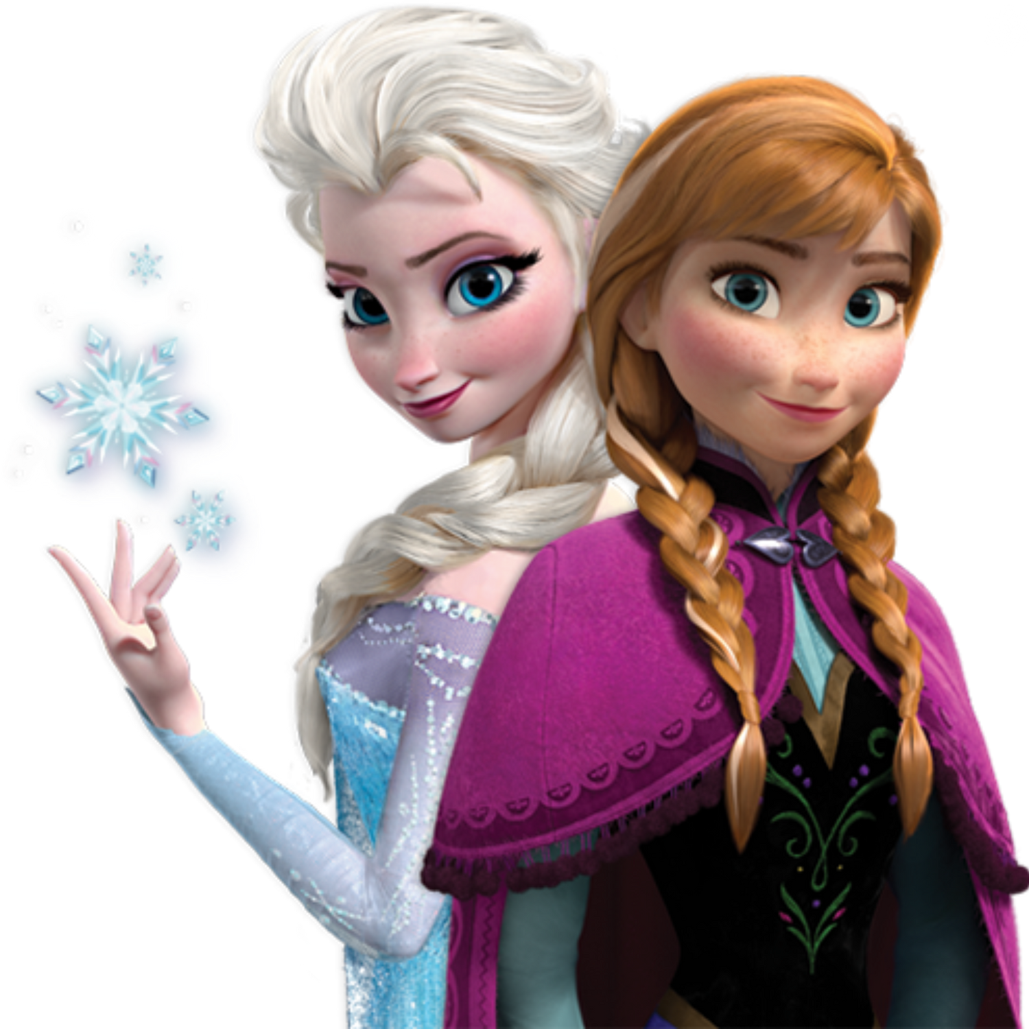 Елза и Анна от Замръзналото кралство, идеални за детски подаръци и пъзели от онлайн магазин за детски стоки.
