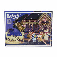 Адвент Календар Bluey - коледен адвент календар с Блуи и Бинго, изненади всеки ден за деца.