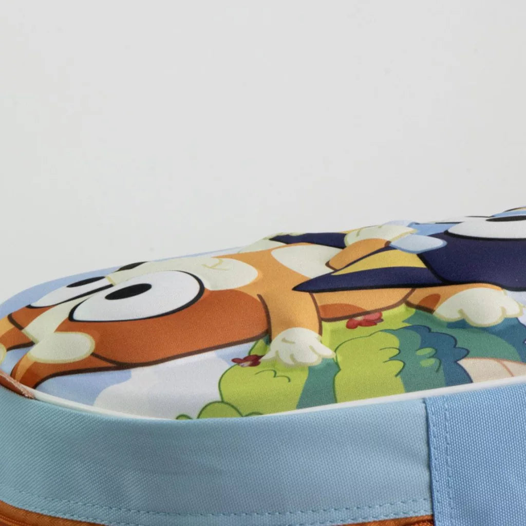 3D детска раница за градина Bluey с ярки цветове и уникален дизайн на любимите герои