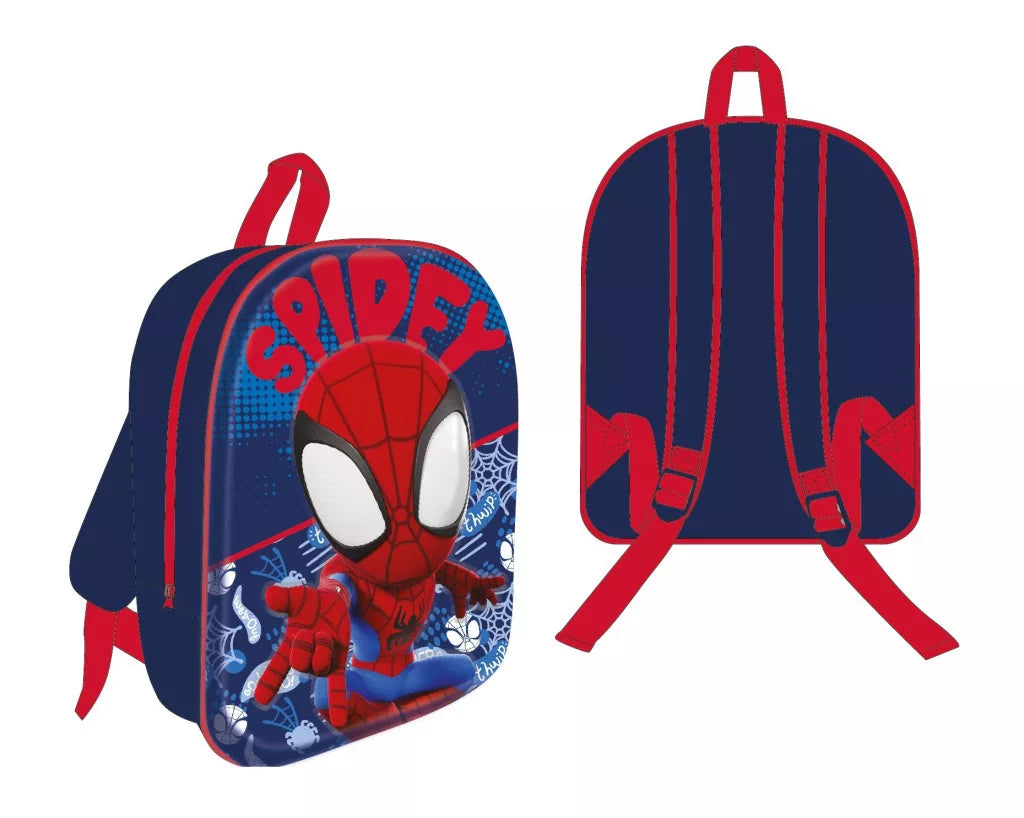 3D детска раница за градина Spidey, ярка и удобна раница с дизайн на Спайдърмен