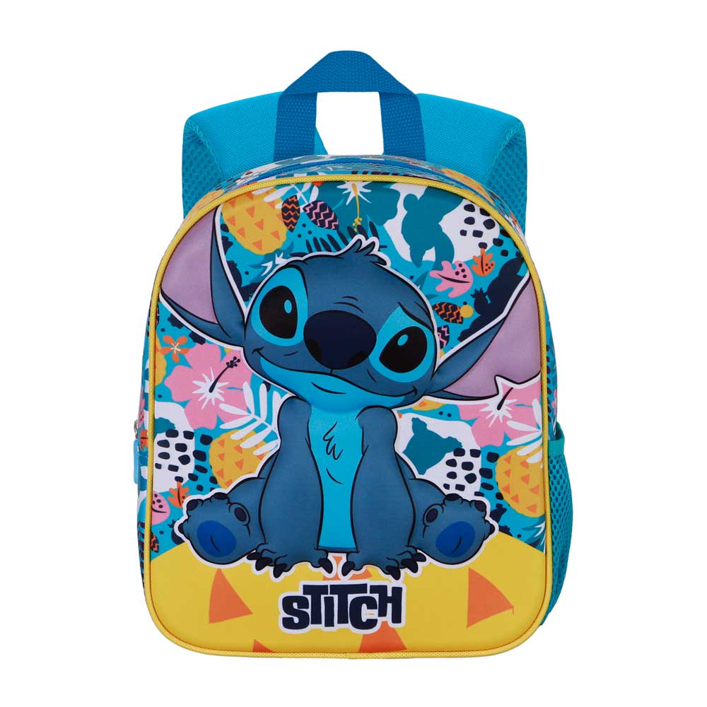 3D раница за градина Stitch с ярки цветове и уникален дизайн за деца.