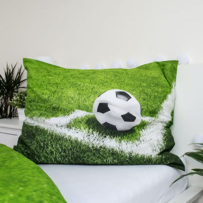 Детски плик и калъфка Football 140x200 см – детайл на материята