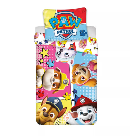 Детско двулицево спално бельо Paw Patrol