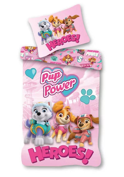 Детско двулицево спално бельо Paw Patrol