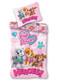 Детско двулицево спално бельо Paw Patrol