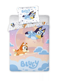 Детско двулицево спално бельо Bluey