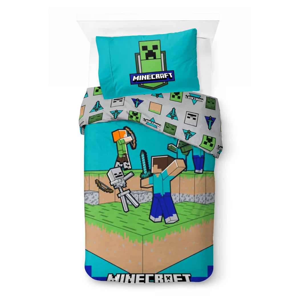Детско спално бельо Minecraft