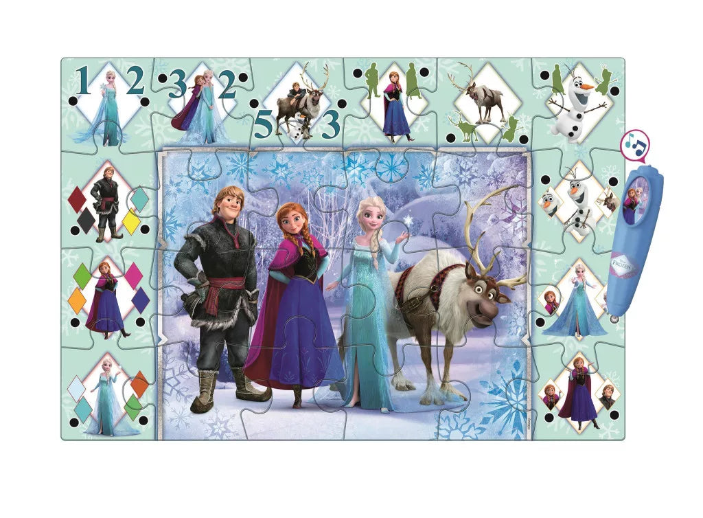 Интерактивна писалка за пъзел Frozen – реагира със звук при докосване