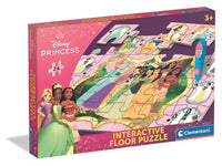 Интерактивен подов пъзел Disney Princess 24 части Clementoni – преглед на комплекта