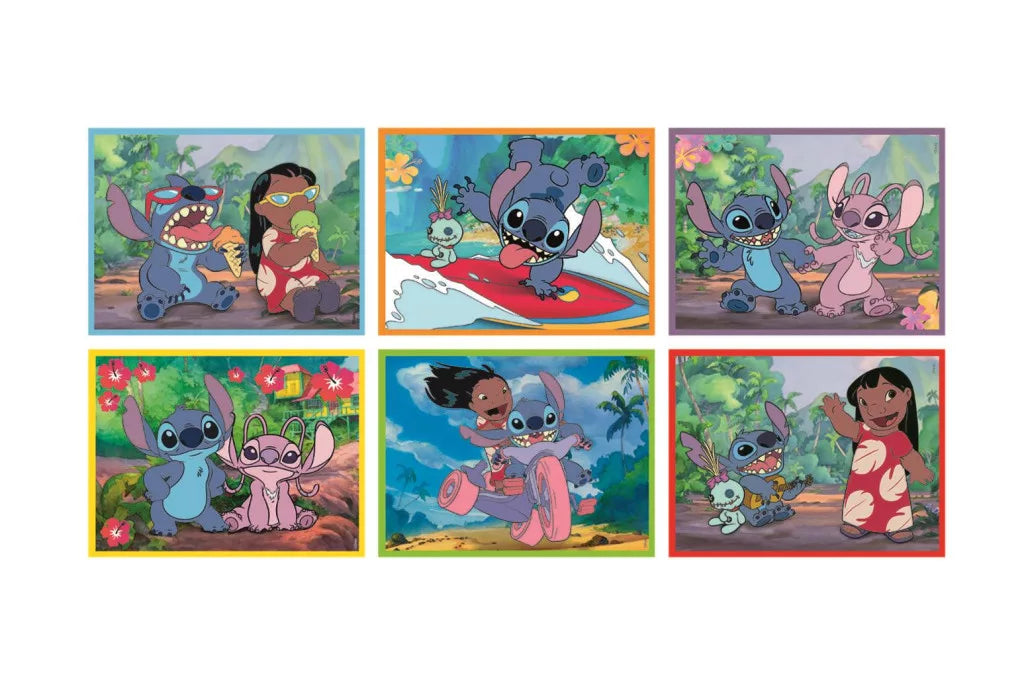 Детски пъзел Lilo & Stitch Clementoni – 12 кубчета за малки деца, детайл на пъзел частите
