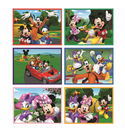 Детски пъзел Mickey Mouse Clementoni 12 кубчета – изглед на кутията