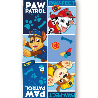 Детскх авлия  за плаж Paw Patrol – 140x70 см, лицензиран дизайн