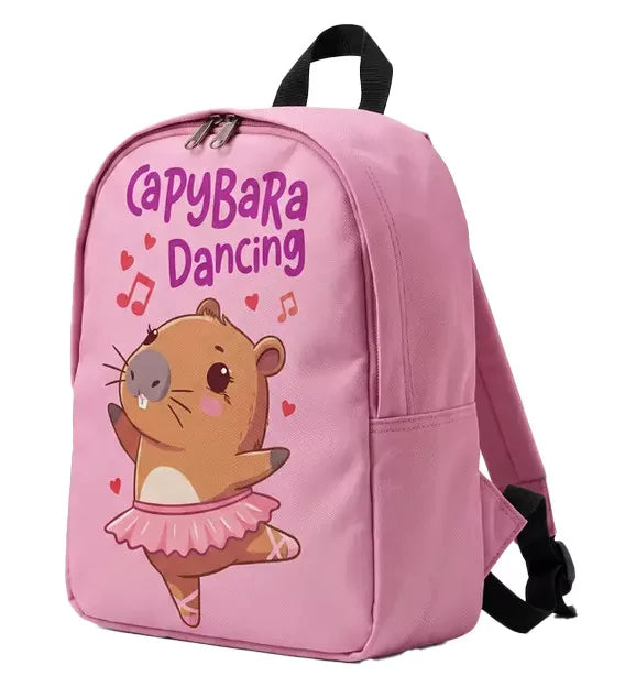 Детска раница за градина Capybara – размери 30×26×10 см, ярки цветове