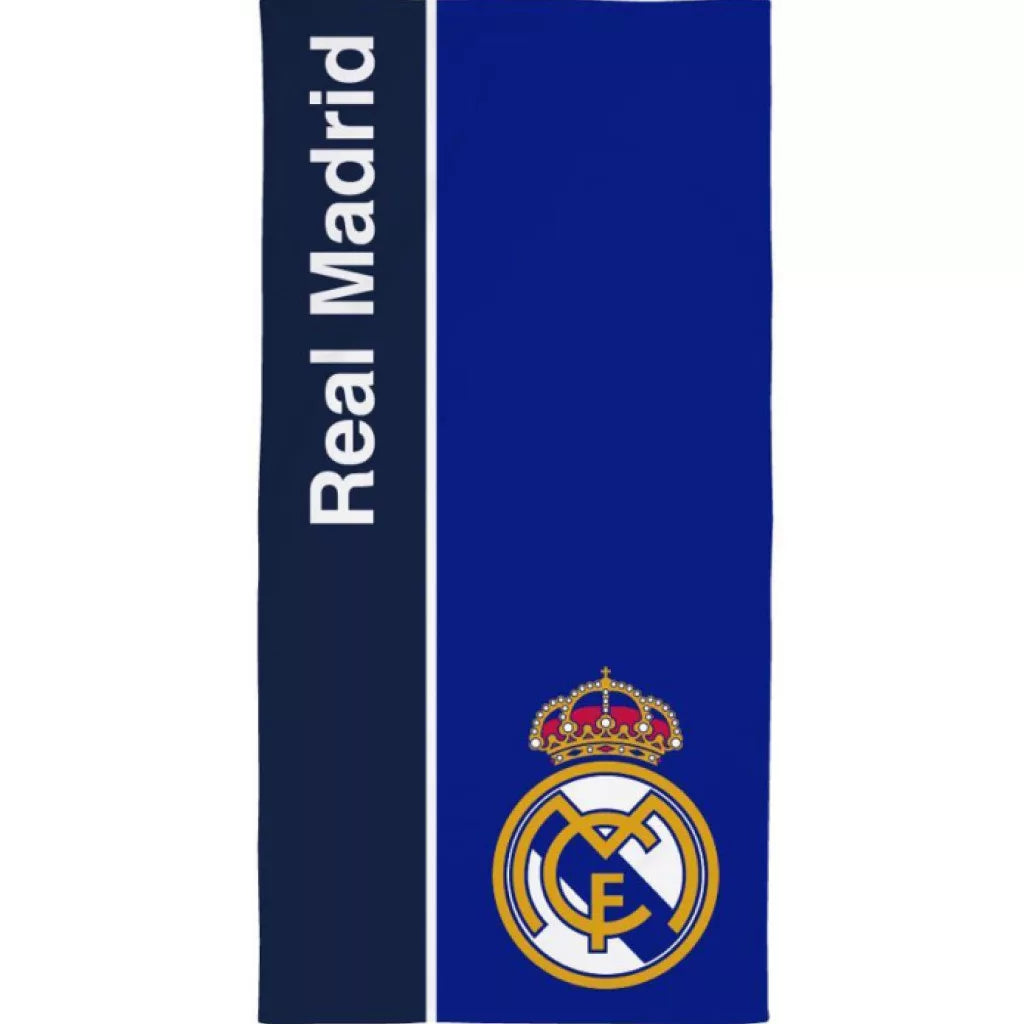 Детска хавлия за плаж Real Madrid – 140x70 см, лицензиран дизайн
