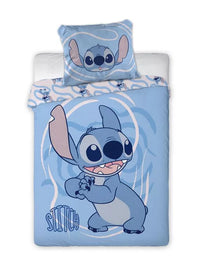 Детско спално бельо Stitch – памучен комплект 100/135 см
