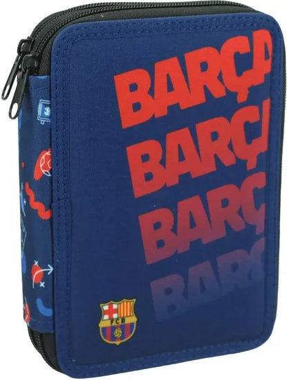 Ученически несесер Barcelona с две отделения и ципове
