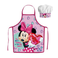 Детска престилка и шапка за готвене Minnie Mouse