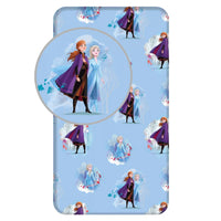 Долен чаршаф с ластик 90/200 Frozen