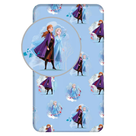Долен чаршаф с ластик 90/200 Frozen