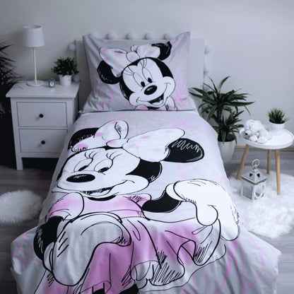 Детско двулицево спално бельо Minnie Mouse