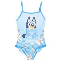 Детски бански Bluey – цял бански с принт Bluey за момичета, размери 3-6г