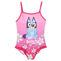  Детски бански Bluey – цял бански с принт Bluey за момичета, размери 5-6г