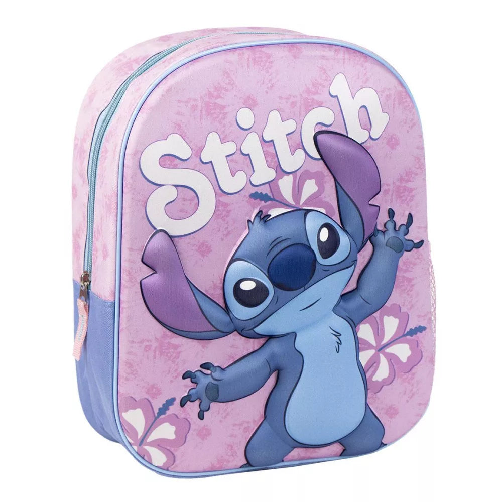 3D раница за градина Stitch с ярки цветове и дизайн, идеална за деца