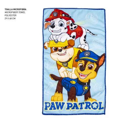 Тоалетни принадлежности Paw Patrol с героите от детския анимационен сериал, идеални за детски игри и подаръци.