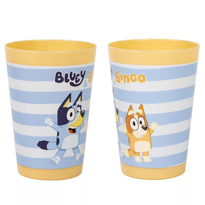 Тоалетни принадлежности Bluey с любимите герои Блуи и Бинго на цветни чаши