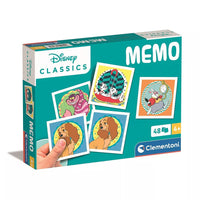 Мемори игра Disney Classic 48 части, Clemntoni - детска игра, развиваща памет и концентрация.