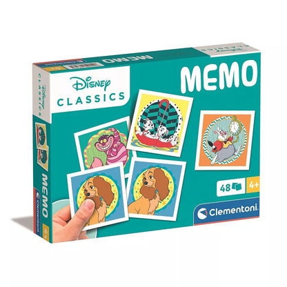 Мемори игра Disney Classic 48 части, Clemntoni - детска игра, развиваща памет и концентрация.