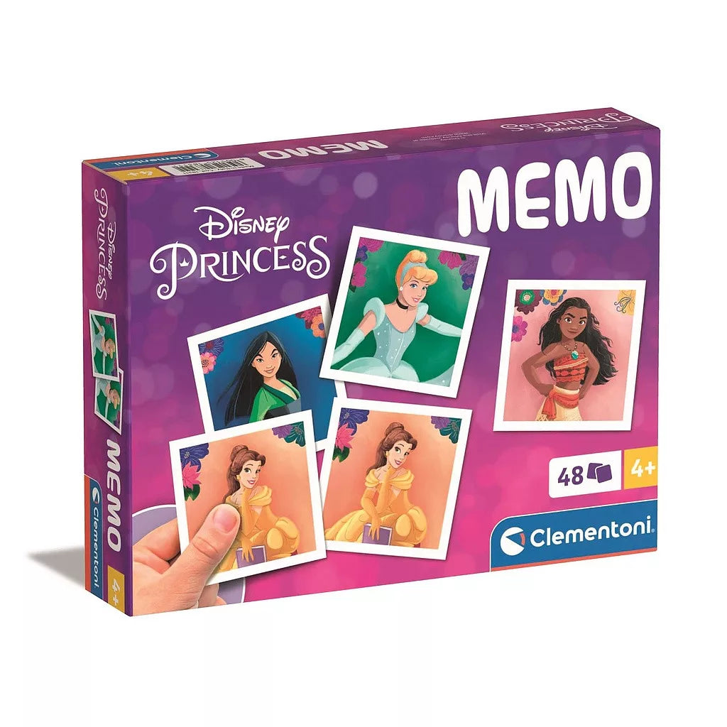 Мемори игра Disney Princess 48 части, Clemntoni - активна игра за деца, развиваща памет и концентрация.
