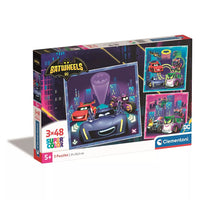 Детски пъзел 3 в 1, Batman, Clementoni 3x48 части - забавна играчка за деца над 5 години.