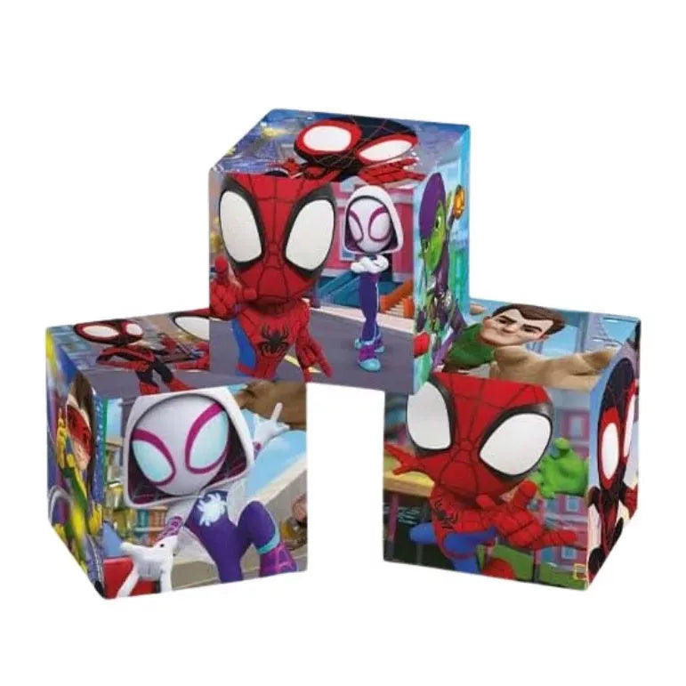 Детски пъзел Clementoni, Spidey, 6 кубчета с ярки сцени от популярния филм.