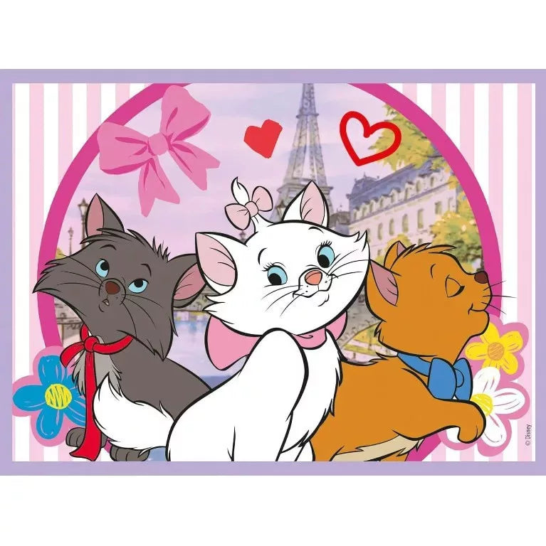 Детски пъзел Clementoni, Disney Classic, 12 кубчета с любимите герои от анимацията