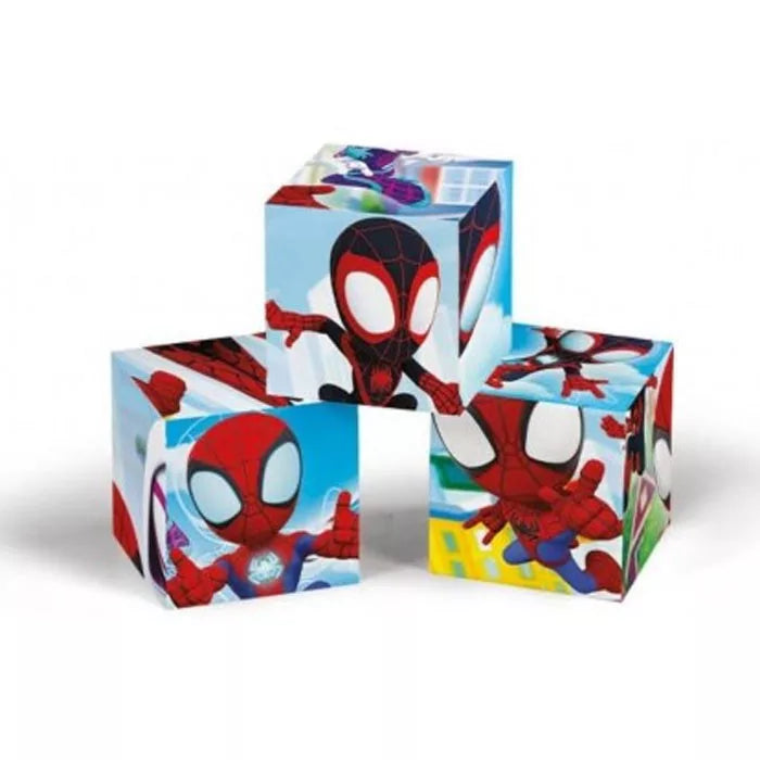 Детски пъзел Clementoni, Spidey, 12 кубчета, пъзел с любимия герой Спайди.