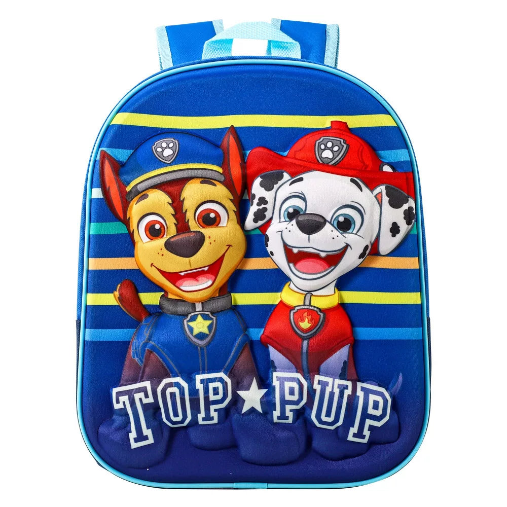 Детска 3D раница за градина Paw Patrol с героите от Пес Патрул в ярки цветове.