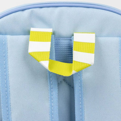 Детска раница за градина Bluey с удобни регулируеми презрамки в синьо и жълто.