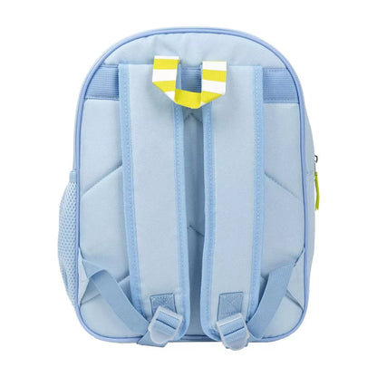 Детска раница за градина Bluey с регулируеми презрамки и удобен дизайн в ярко синьо.