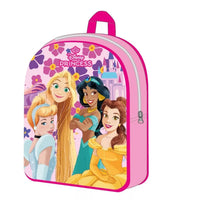 Детска раница за градина Disney Princess с дизайна на принцеси от Дисни, идеална за малки момичета.