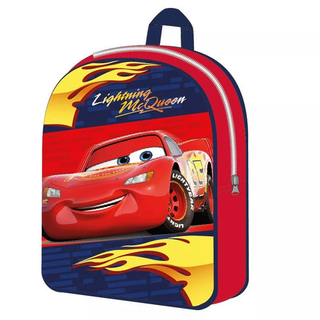 Детска раница за градина Disney Cars с изображение на Маккуин, идеална за малки фенове.