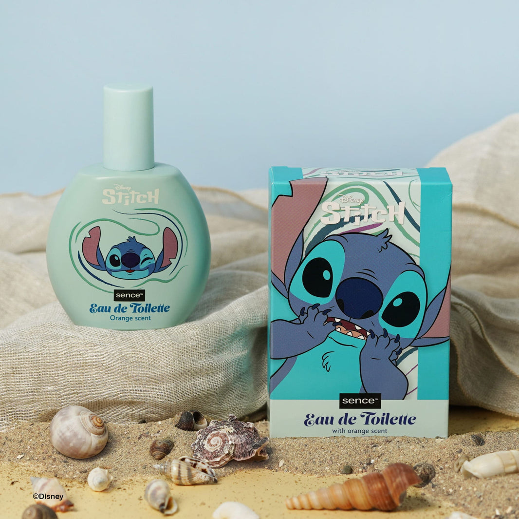 Детска тоалетна вода Stitch, 100ml с аромат на портокал, вдъхновена от Disney.
