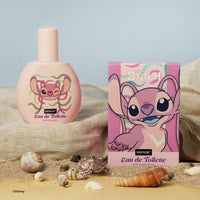 Детска тоалетна вода Disney Stitch, 100ml с аромат на ванилия, оригинална опаковка и бутилка.
