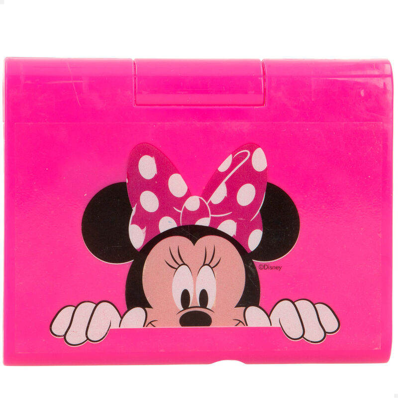 Детски грим комплект Minnie Mouse в ярка розова кутия с изображение на Мини Маус.