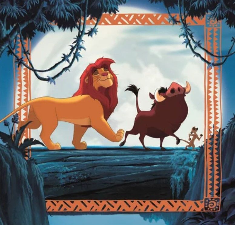 Детски пъзел 3 в 1, Lion King Clementoni 3x48 части с герои от Дисни в ярки цветове.
