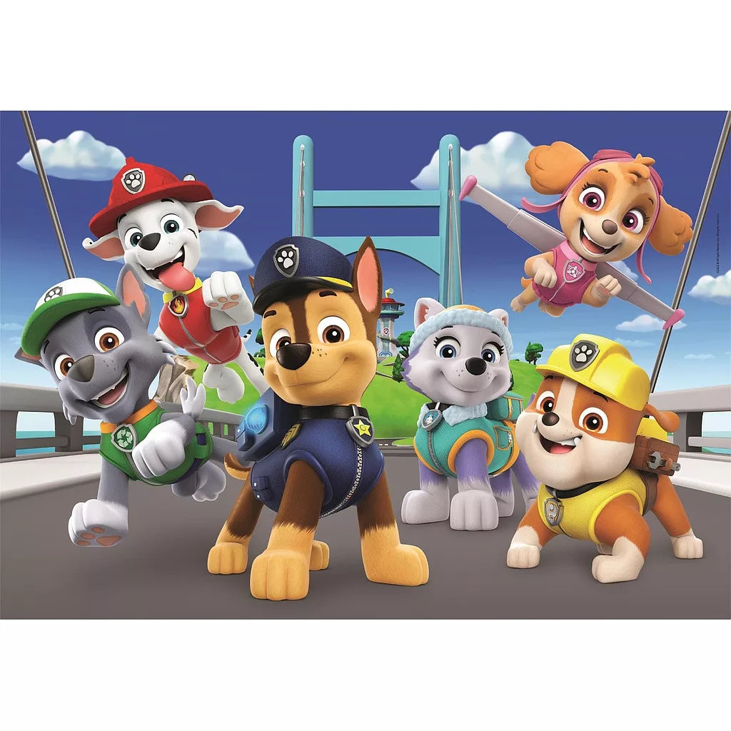Детски пъзел Paw Patrol 180 части с любимите кучета от Пес Патрул, подходящ за деца над 7 години.