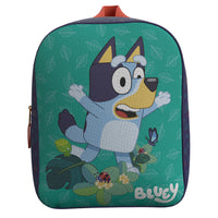 Детска раница за градина Bluey с красив дизайн и изображение на героя Блуи.