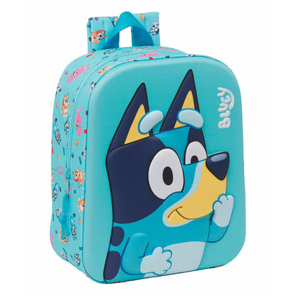 Детска 3D раница за градина Bluey с уникален дизайн и ярки цветове, идеална за малки фенове.