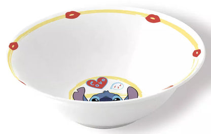 Керамичен сервиз за хранене Stitch - детска купа с ярък дизайн, вдъхновена от героя Стиич.