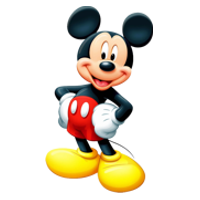 Мини Маус с Marvel лого, популярна анимационна героиня сред цветни детски мотиви.